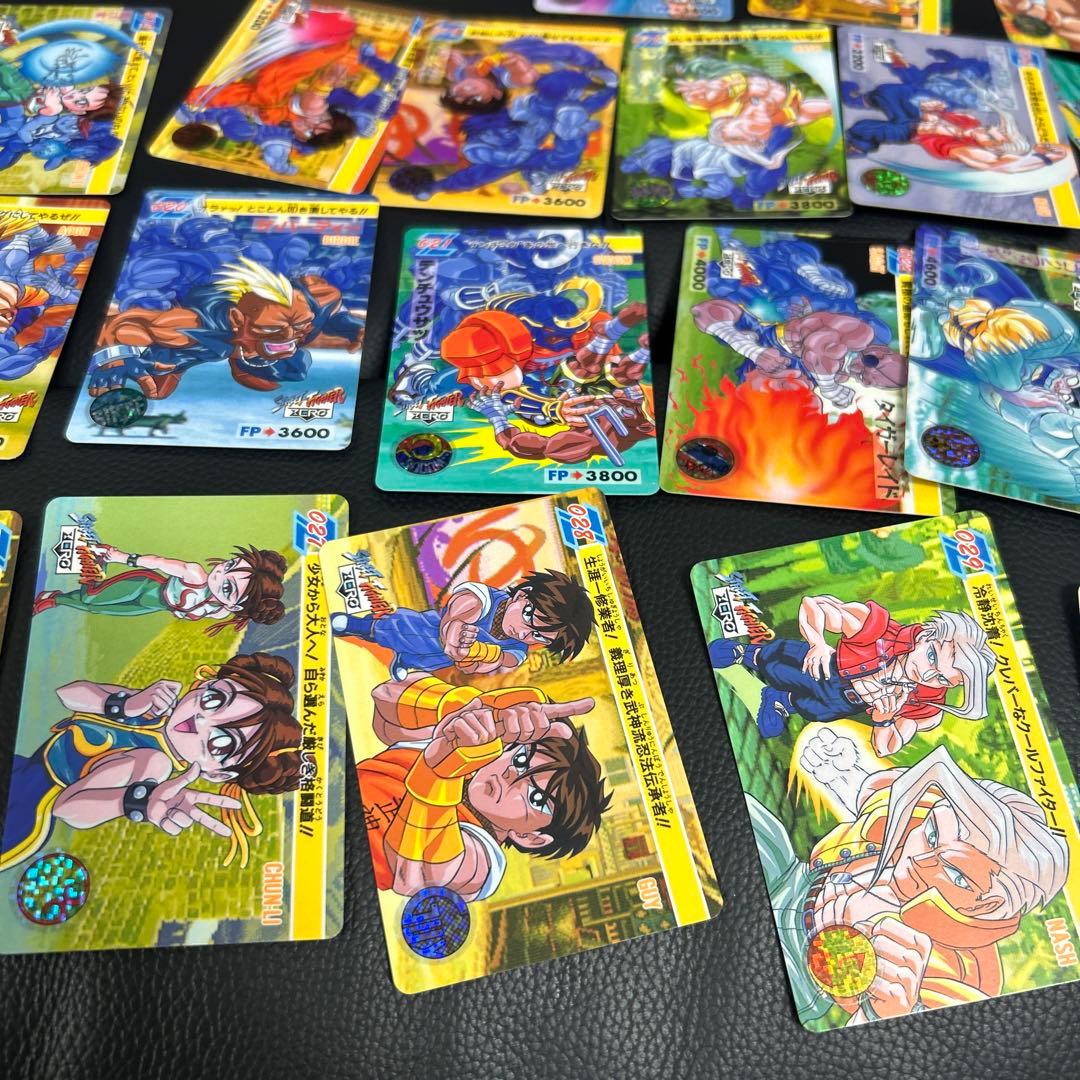 ストリートファイターZERO 全42種　バンダイ　カード