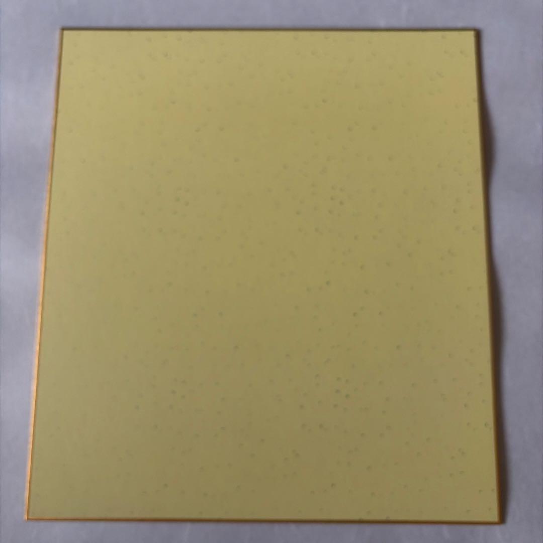 さいとうたかを　直筆イラストサイン色紙