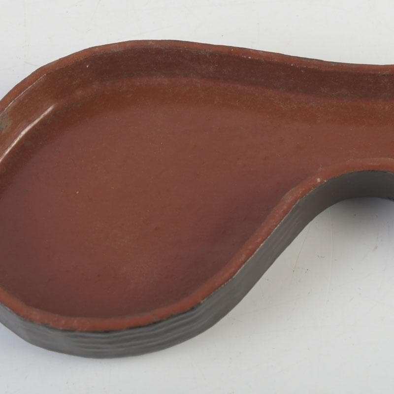 茶道具　黒塗　瓢箪形　香合　花押あり　時代箱　V　9880