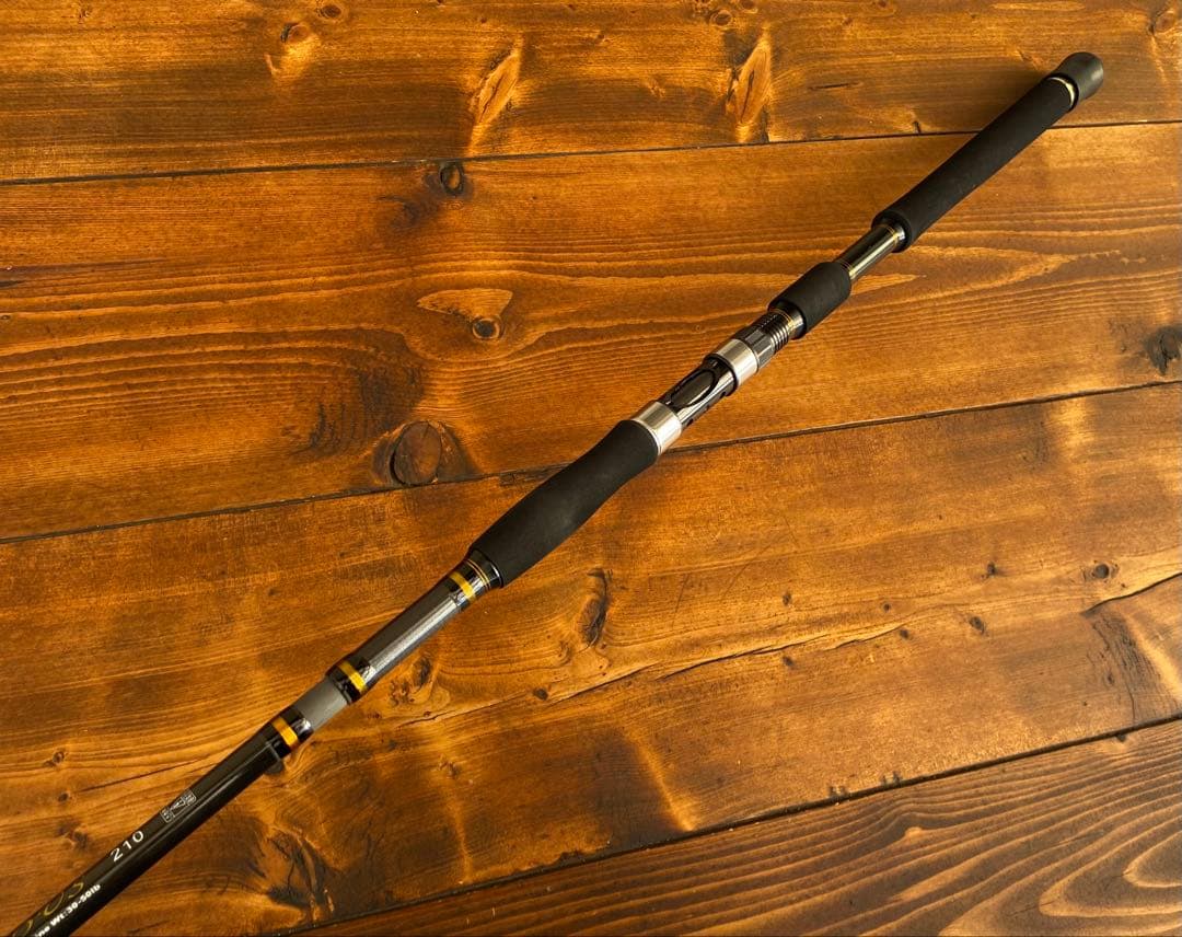 新品未使用　ジギングロッド　船釣り　3P パックロッド　スロージギング　ブラック