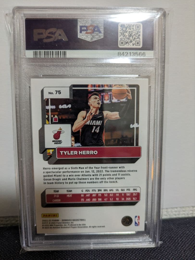 Tyler Herro DONRUSS GOLD PSA10 タイラー・