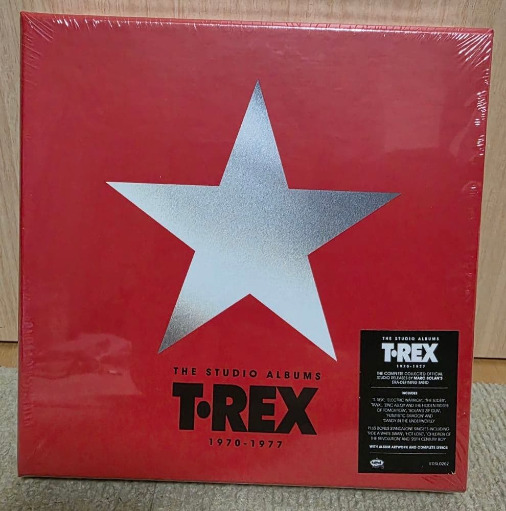 【8枚組】Tレックス/The Studio Albums 1970-1977