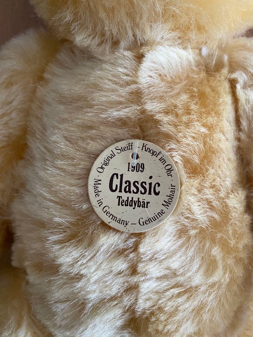 Steiff シュタイフ クラシックテディベア 1909 グロウラー入り