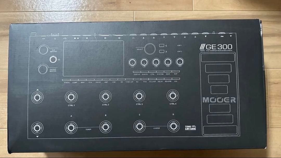 MOOER GE300 使用可能 電源端子にぐらつきあり