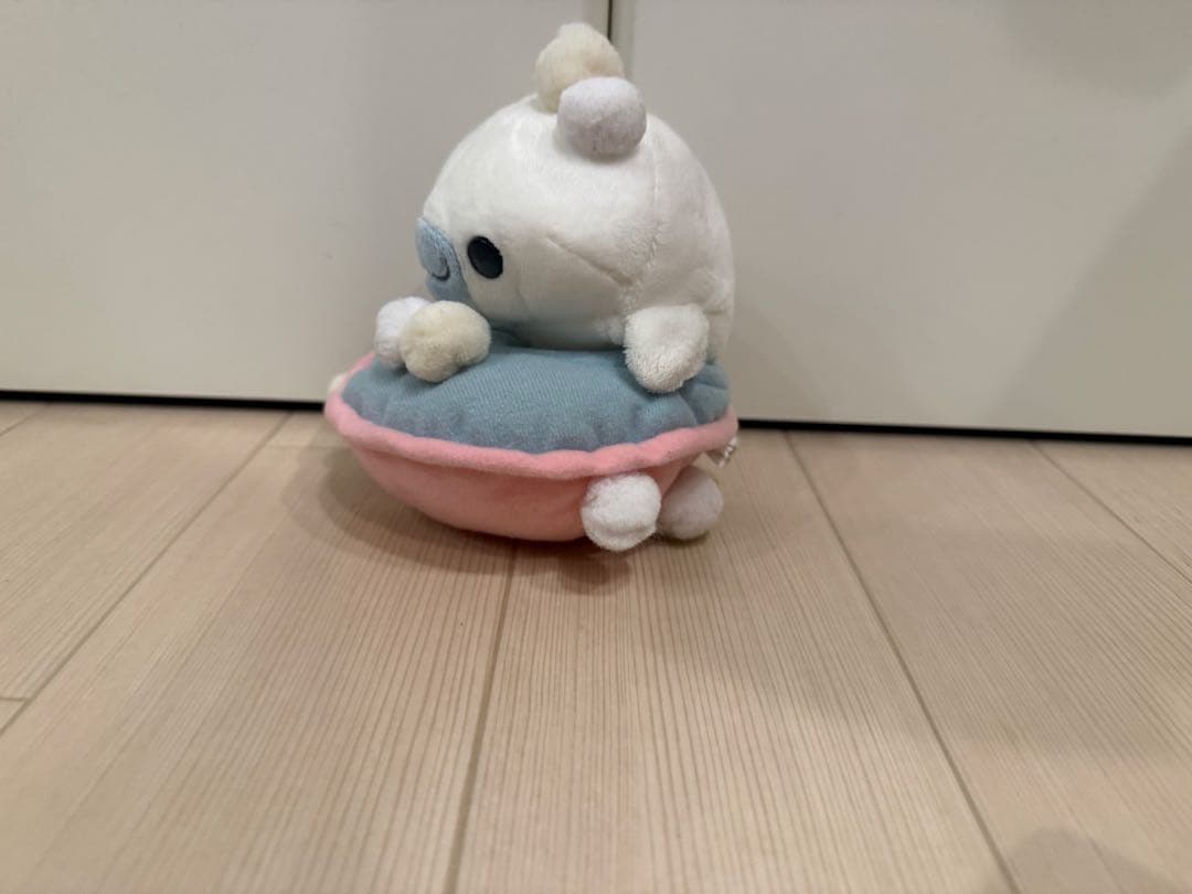 まめゴマ　ぬいぐるみ　しろゴマ　お風呂