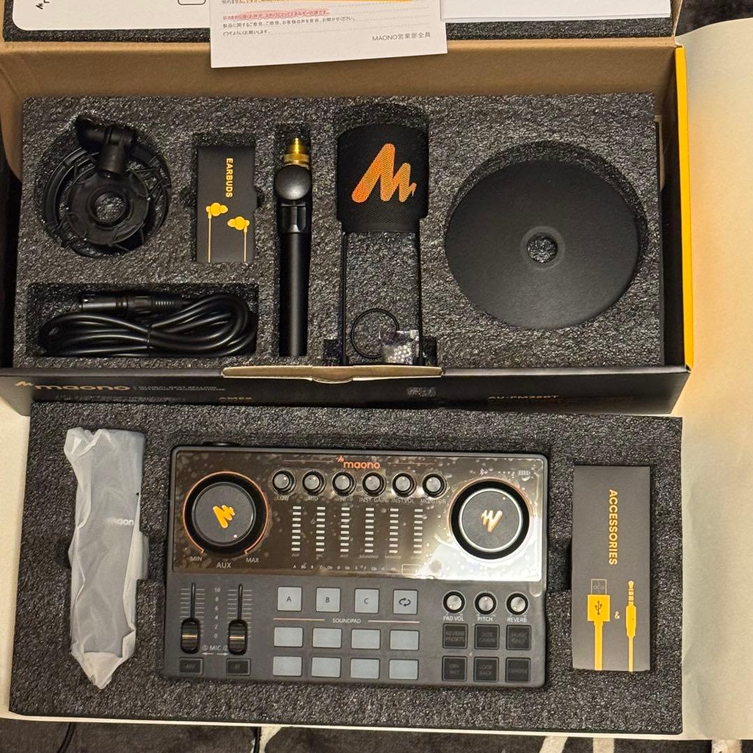 ☆MAONO CASTER AME2A 配信用ミキサーセット
