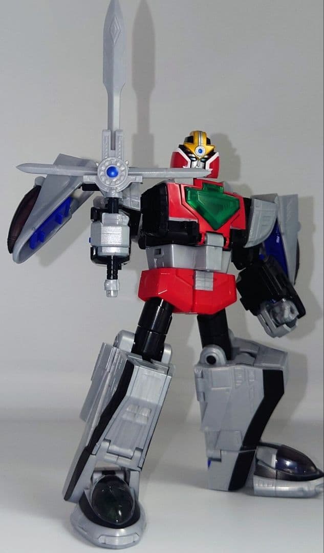 組立済プラモ「SMPタイムロボ（タイムレンジャーより）」全パーツ＆未使用シール付