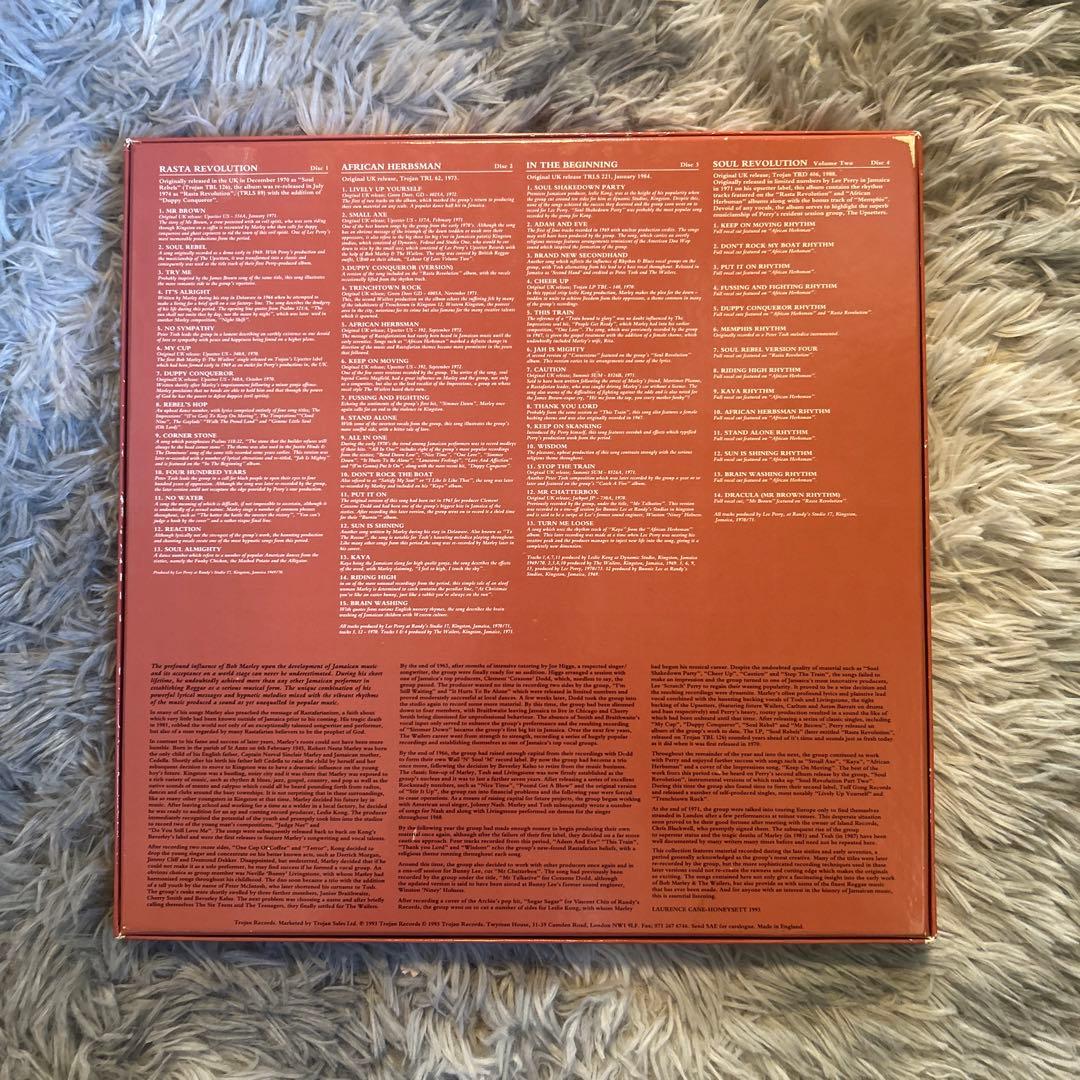 Bob MarleyThe Early〜1969-1973 4CDブックレット