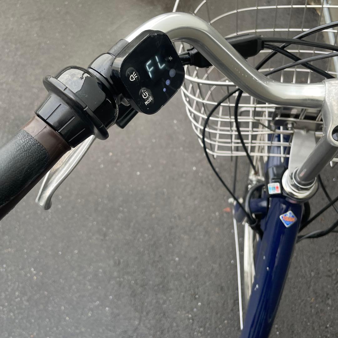 ブリヂストン アルベルト新型電動アシスト自転車26インチ ブルー