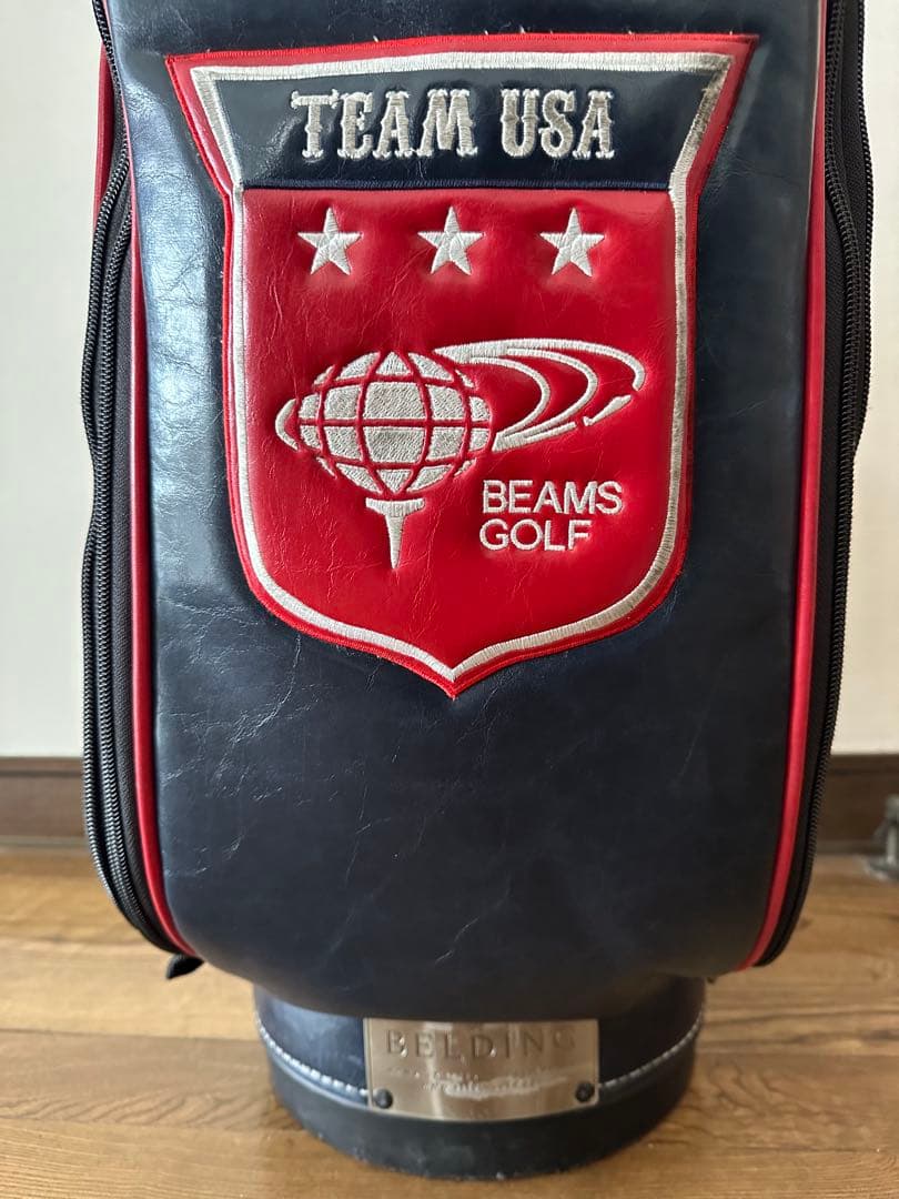 ビームスゴルフ ベルディング キャディバッグ 全米代表モデル ライダーカップ