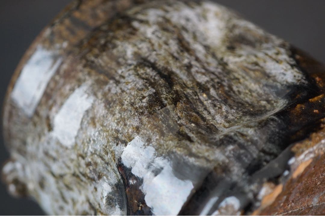 室井香悦 造 水指 箱付 茶道具