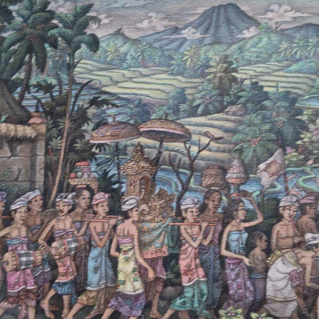 メカルメ。バリ島 絵画です。