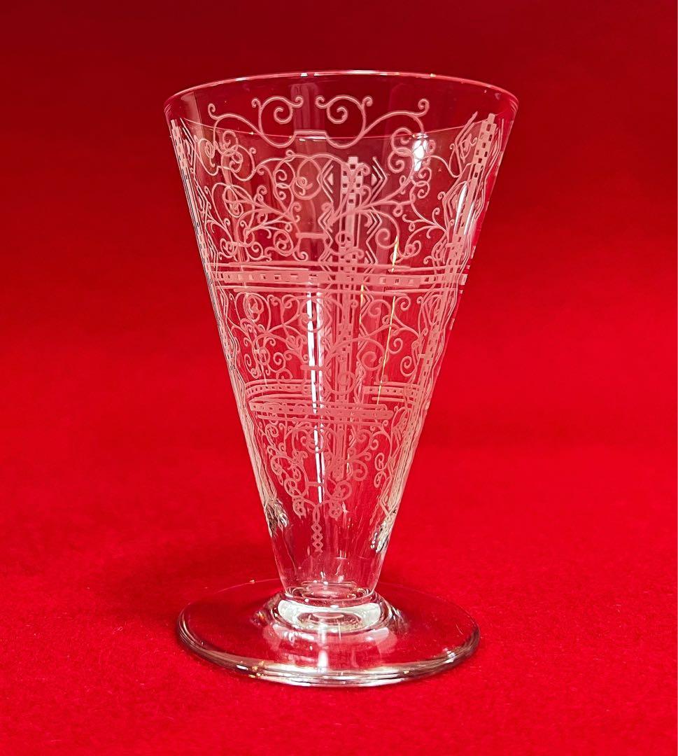 希少 バカラ リド アンティーク ワイングラスBaccarat Lido