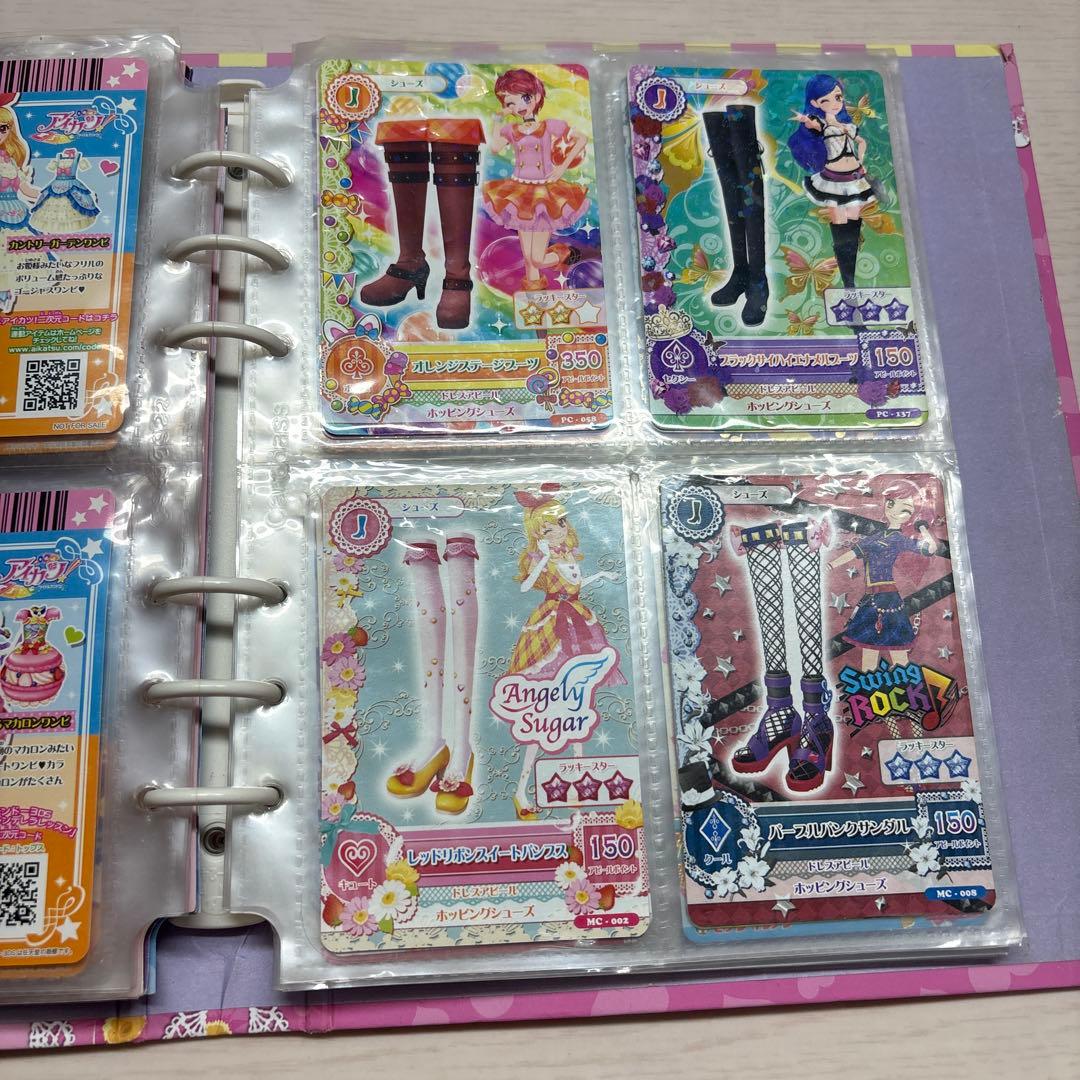 アイカツ！オフィシャルバインダー+カード72種類