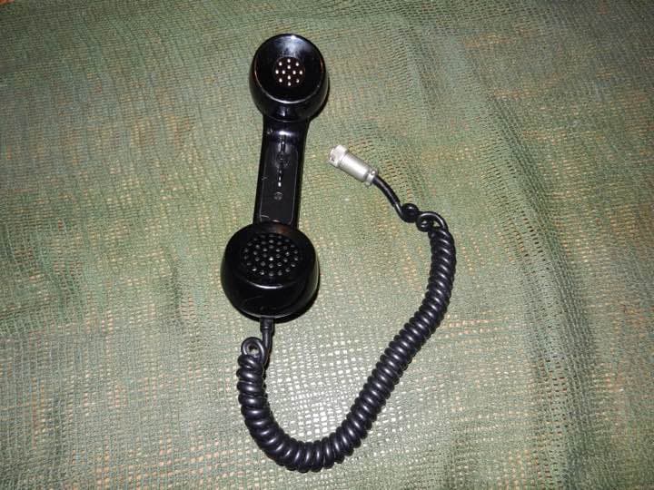 消防無線 受話器 実物 払下げ品