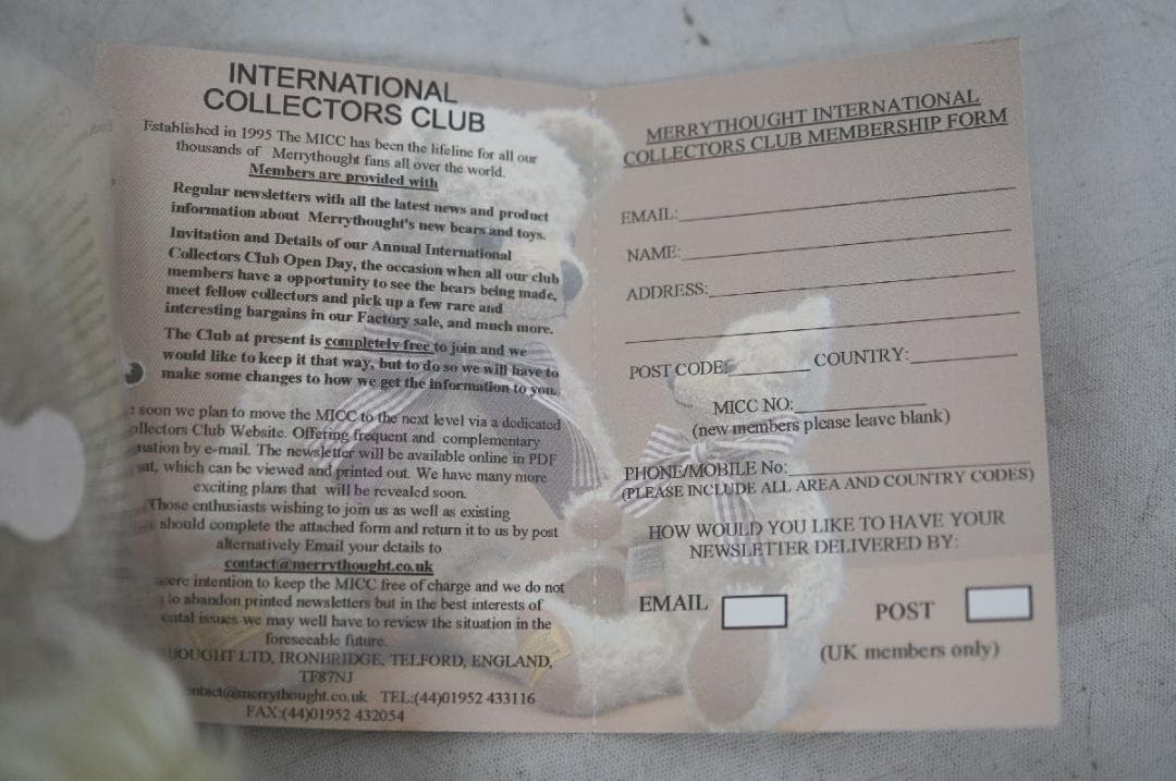 【M2512-13】メリーソート テディベア 33/50 パンキー ミント