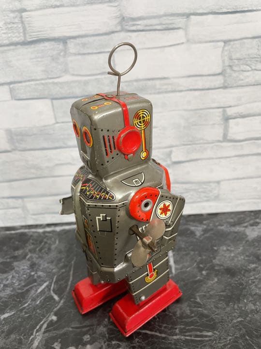 スーパーキーロボット　昭和レトロ　ブリキ