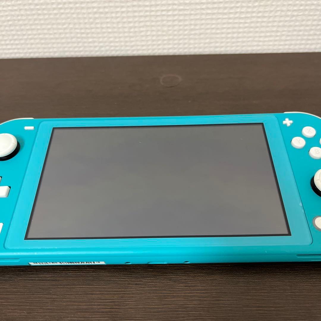 Nintendo Switch Lite ターコイズ　箱あり　充電器なし