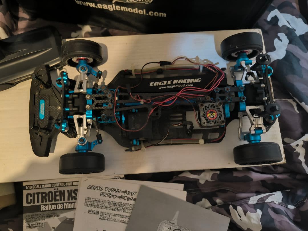 1/10 電動RC　TT01　コンバージョン　TAMIYA　イーグル　ジャンク