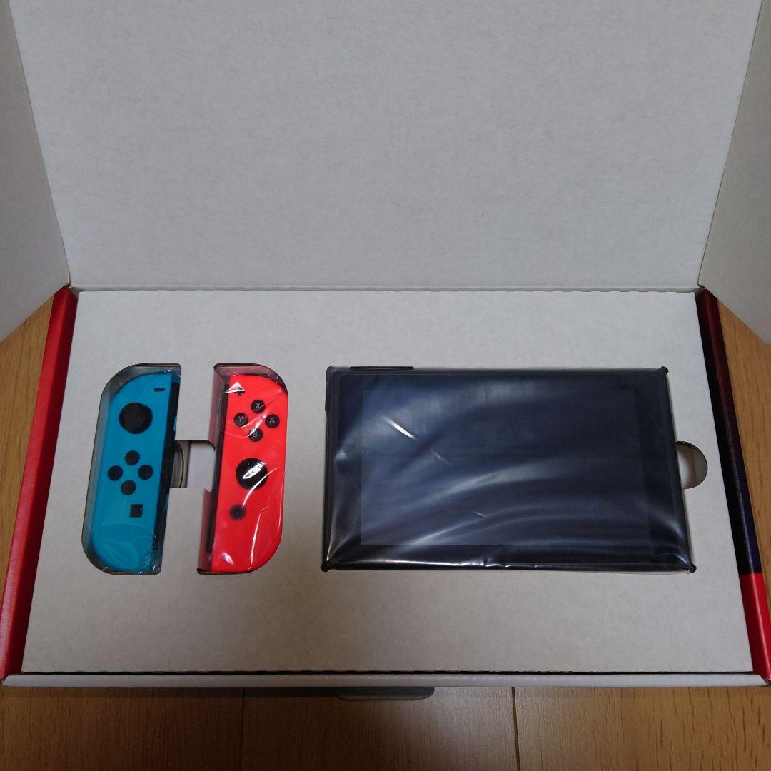 【未使用品】Nintendo Switch ネオンブルー/ネオンレッド 本体