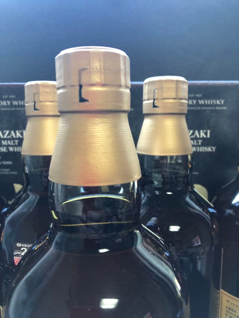 大放出!!完品箱付き 山崎 12年 シングルモルトウイスキー8本