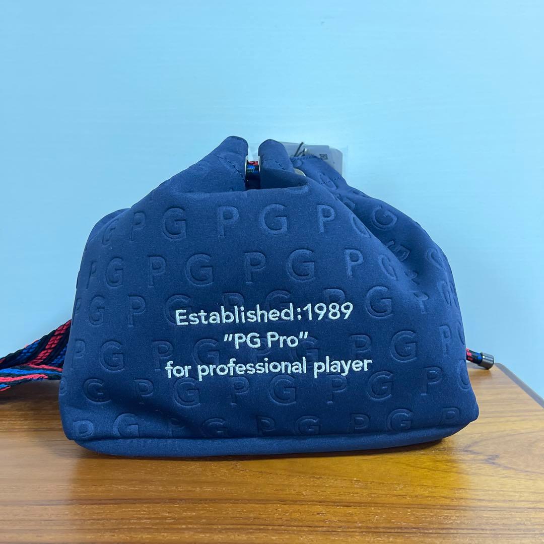 新品　未使用　パーリーゲイツ　カートバック　紺色