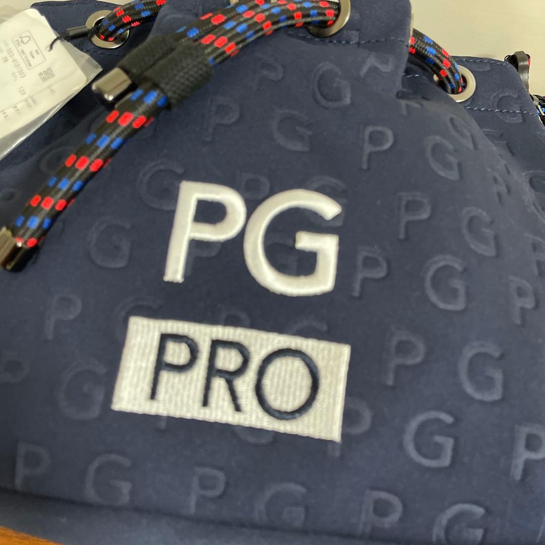 新品　未使用　パーリーゲイツ　カートバック　紺色