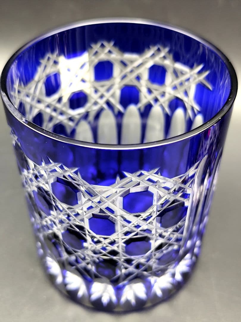 定価30800円☆未使用美品☆江戸切子 ペアロックグラス