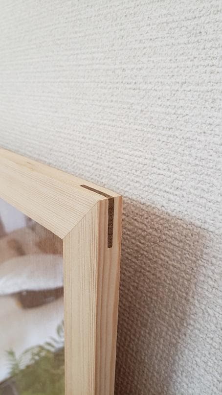 CABC 84cm x 59cmの厚さ1mmくらいの厚紙をお飾りいただく額