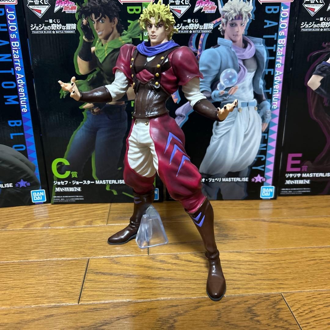 ジョジョの奇妙な冒険　一番くじ　ファントムブラッド&戦闘潮流　フィギュア　５種