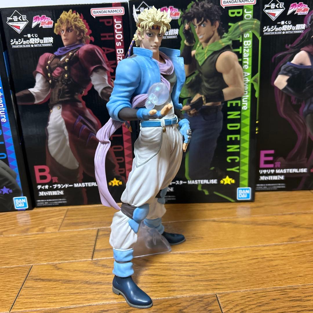 ジョジョの奇妙な冒険　一番くじ　ファントムブラッド&戦闘潮流　フィギュア　５種