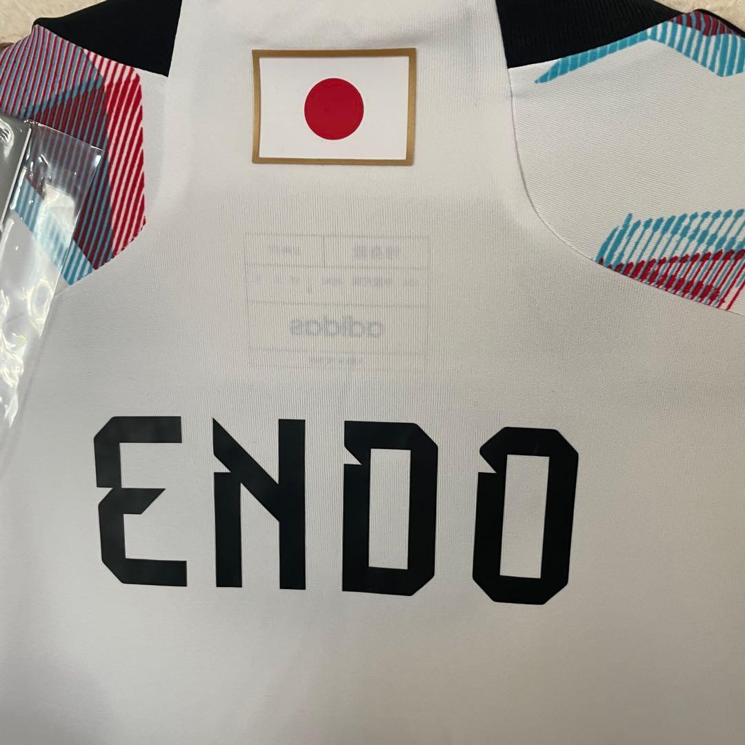 日本代表 2022 アウェイ 遠藤航 6 ネーム入り M 新品 定価17,600