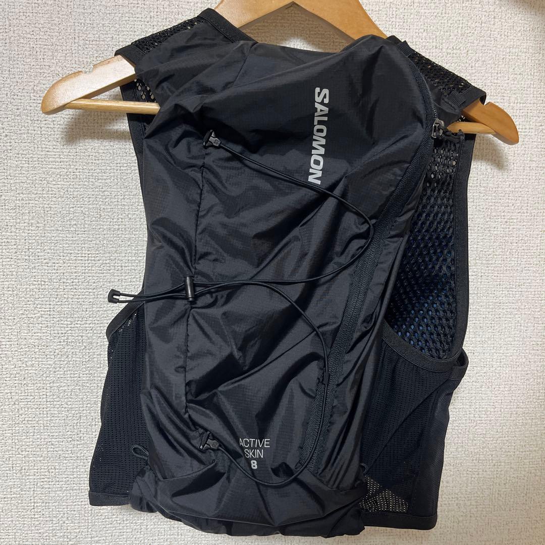 SALOMON アクティブ スキン 8 ブラック サイズxs