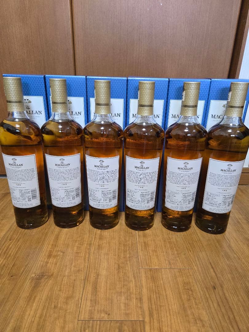 MACALLAN 12年 トリプルカスク　ウイスキー 6本セット