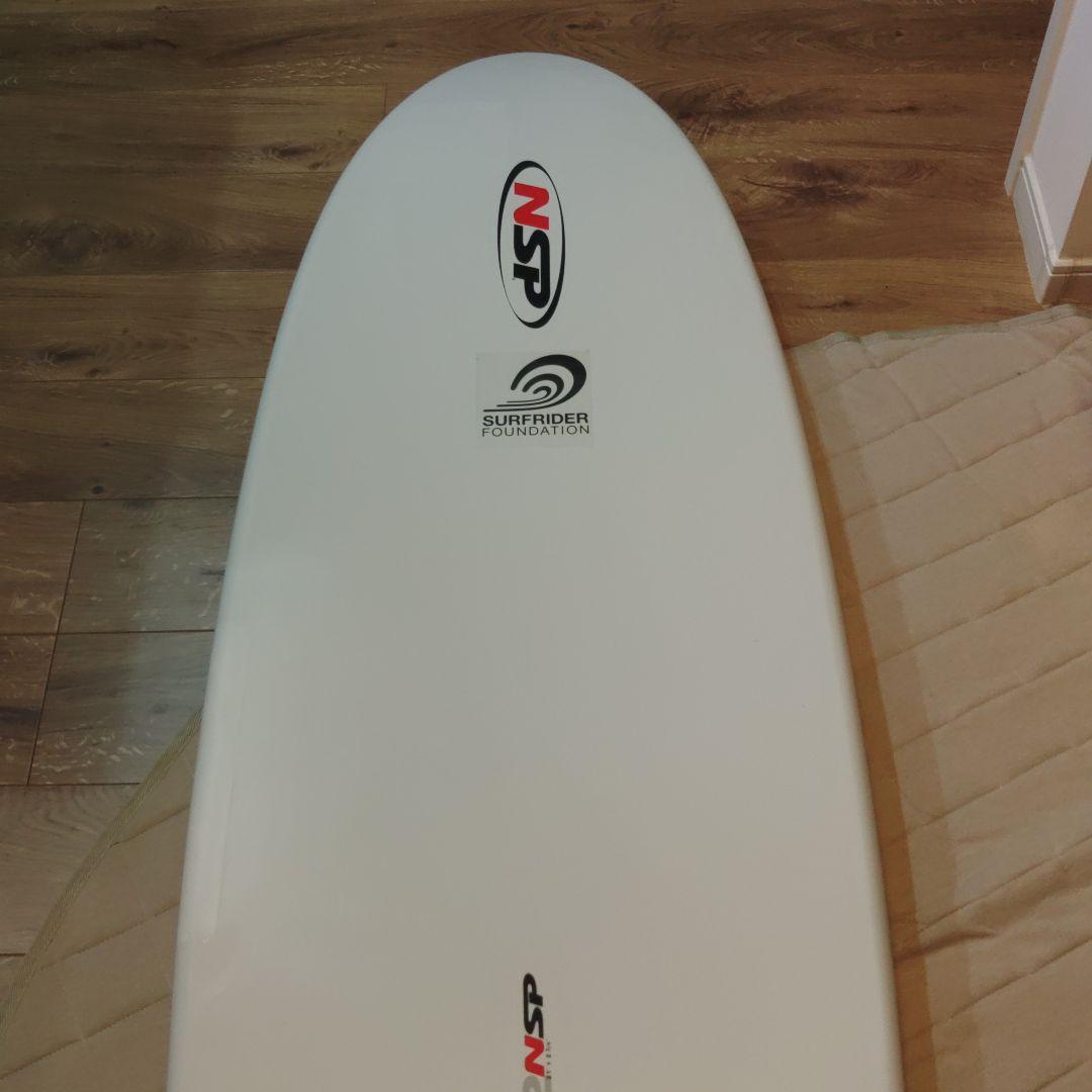 NSP ファンボード7.2 ホワイト/オレンジ