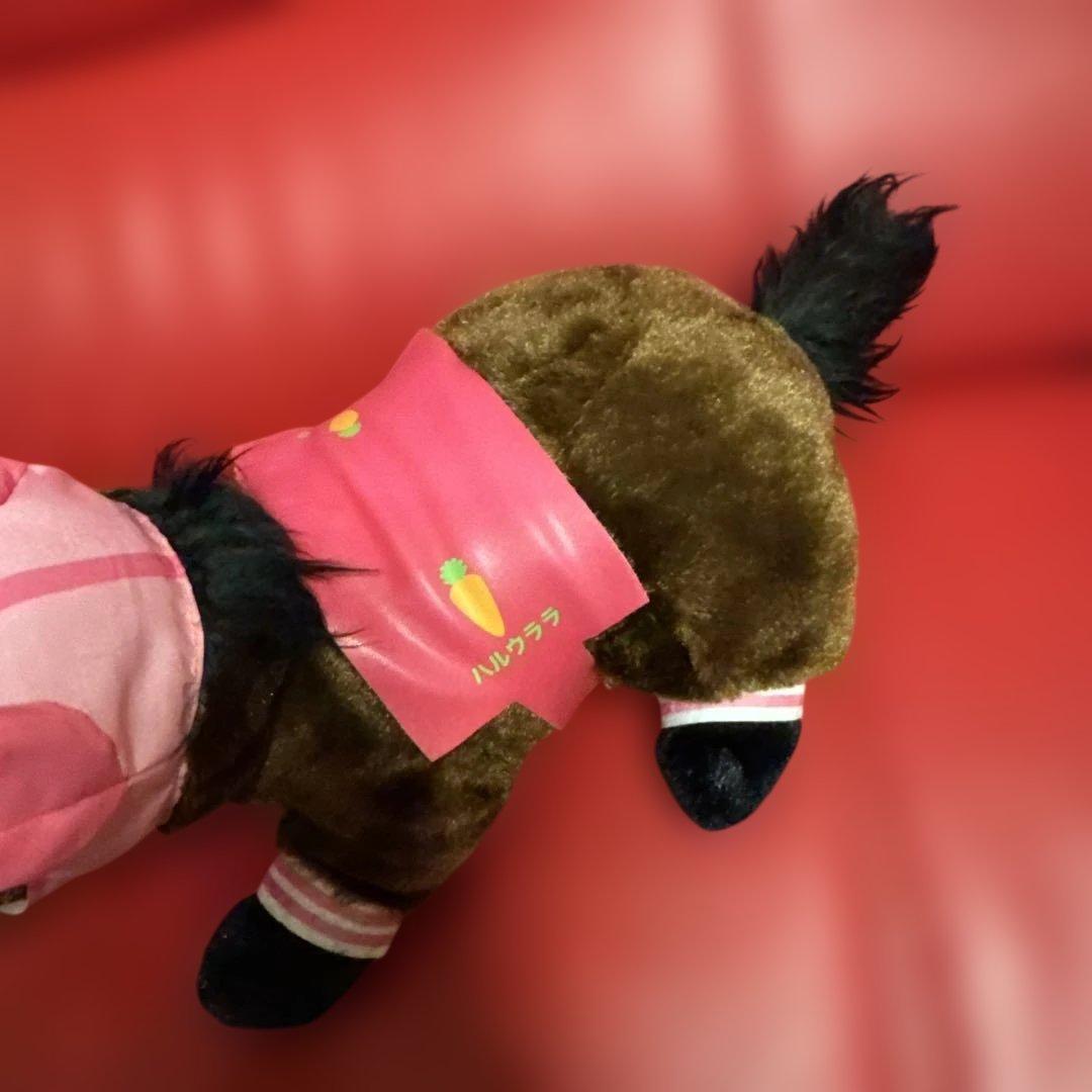 高知競馬♡ハルウララ　ぬいぐるみ＆ストラップ　まとめ売り　ピンク/にんじん/ぞう