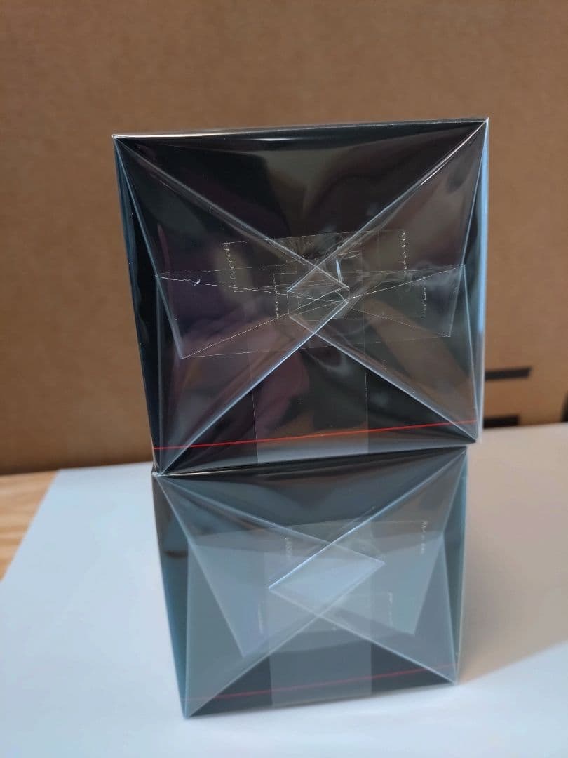 京商オリジナル　1/43 三菱 デリカ D:5 (グレー)（ホワイト）２台セット