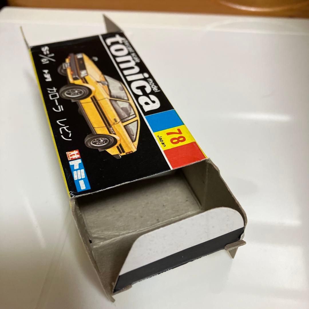 トミカ 78 トヨタ　カローラ　レビン　日本製