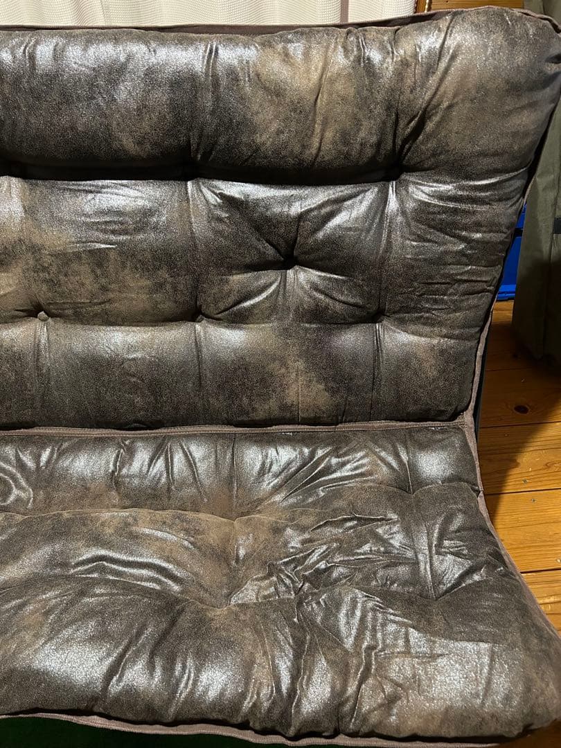 ニトリ　洗える　バタフライソファ　2P ハイバック　ブラウン　アウトドア　2人用