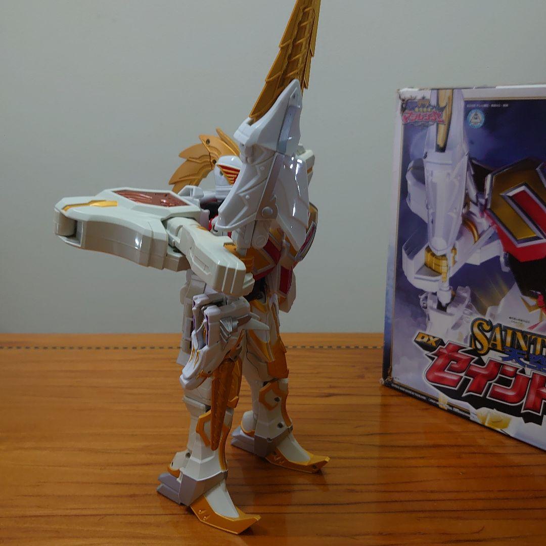 魔法戦隊マジレンジャー 天空合体 DXセイントカイザー 箱説明書あり