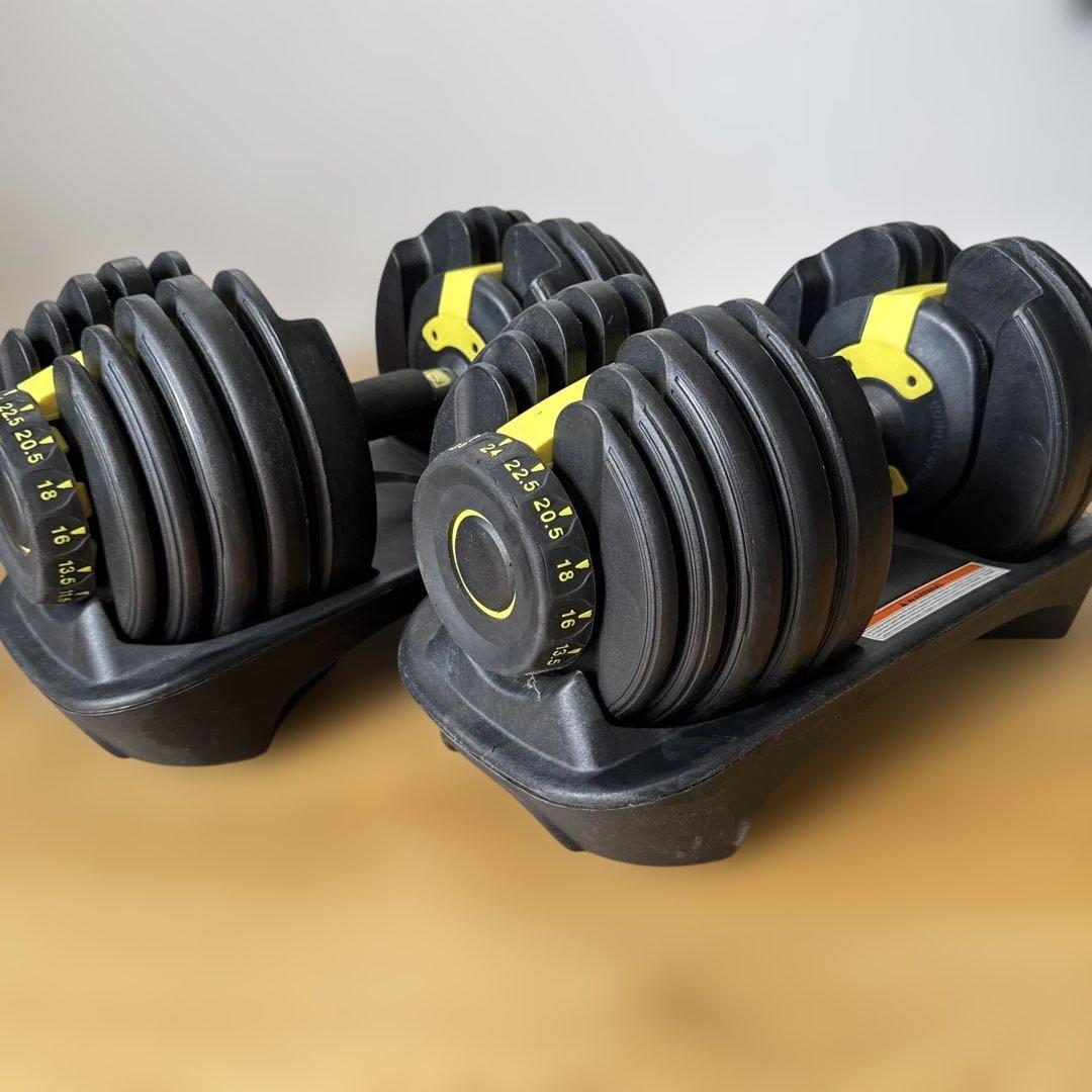 【コメント希望価格募集】可変式ダンベル 2.5kg-24kg 東京引き取り限定