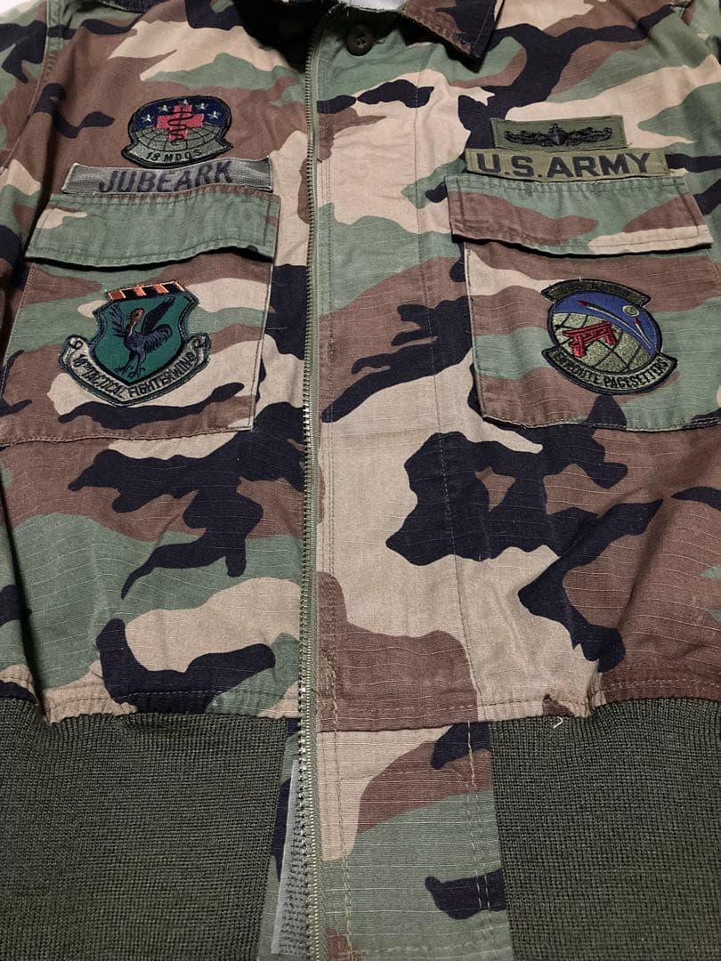 ジャングルファイティーグ　リメイクミリタリージャケット