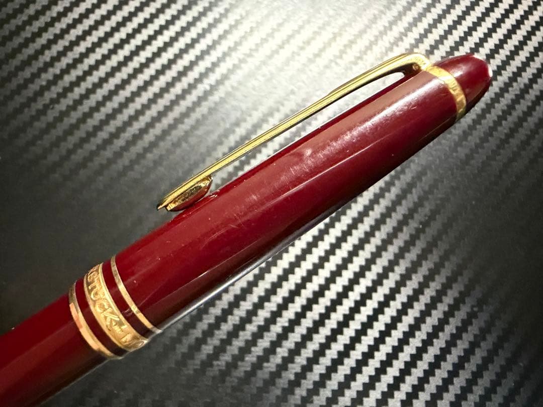 美品 モンブラン マイスターシュテュック 164 ボルドー ボールペン