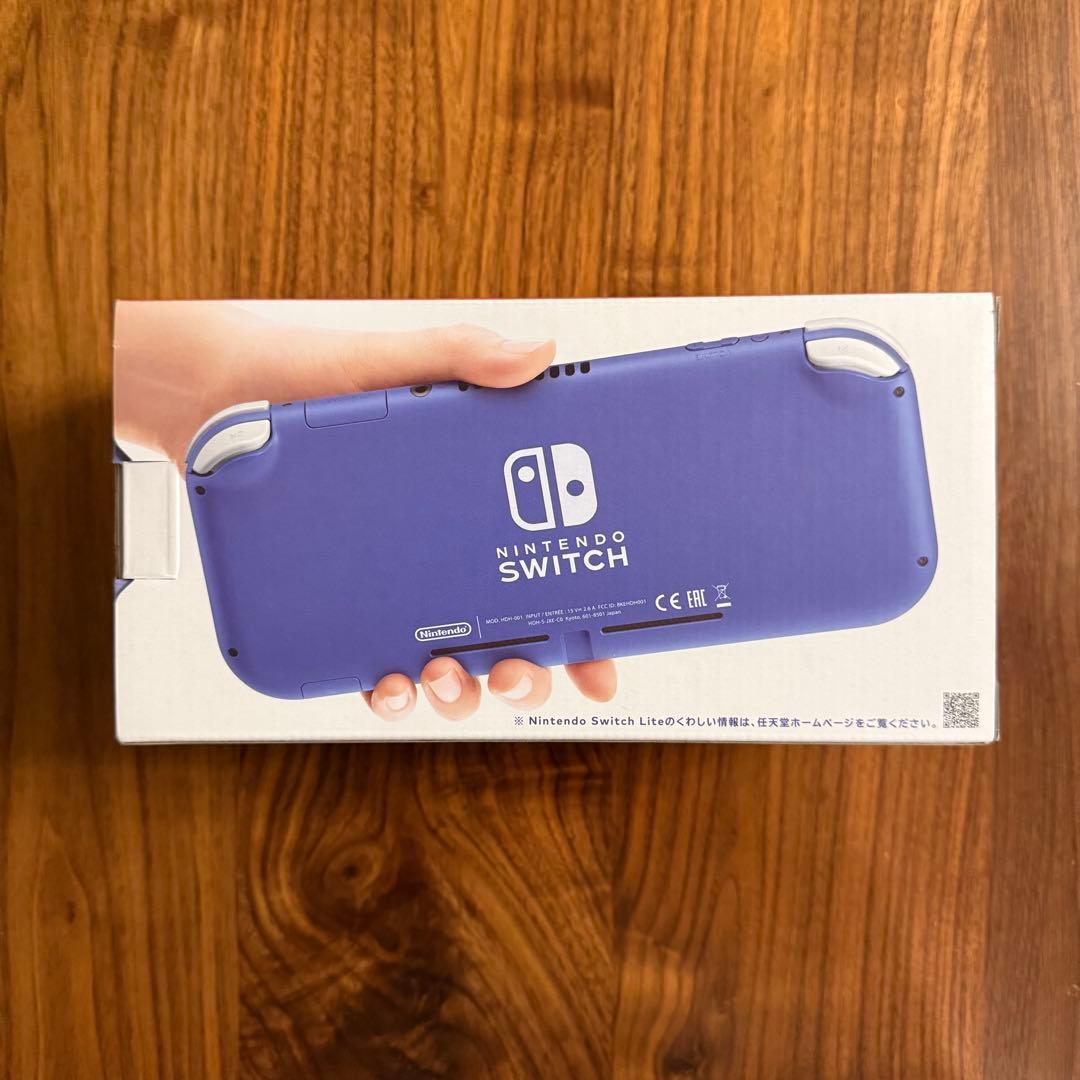 【新品未使用】Switch Nintendo Lite ブルー