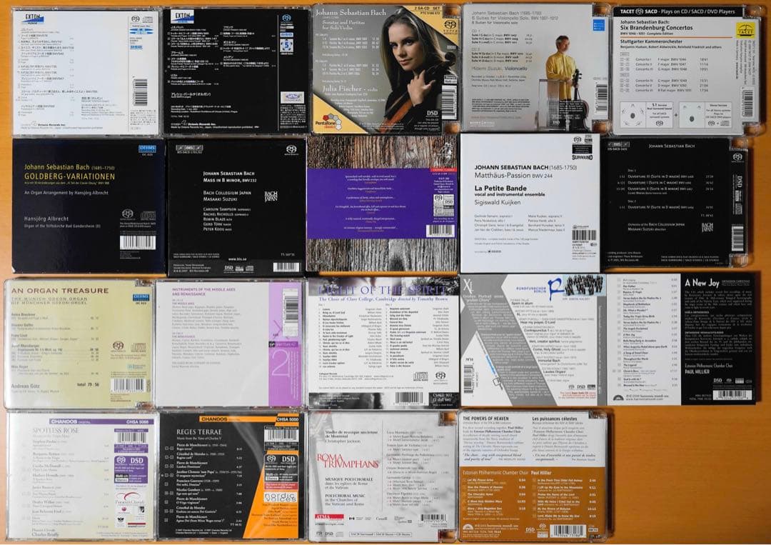 バッハ・声楽・オルガン Hybrid SACD 詰め合わせ
