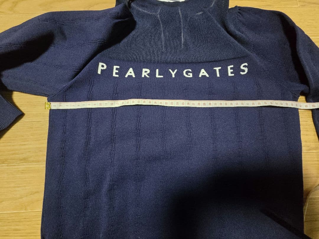 近年モデル❣️未使用❣️PEARLY GATESパーリーゲイツ薄手長袖ニット❣️