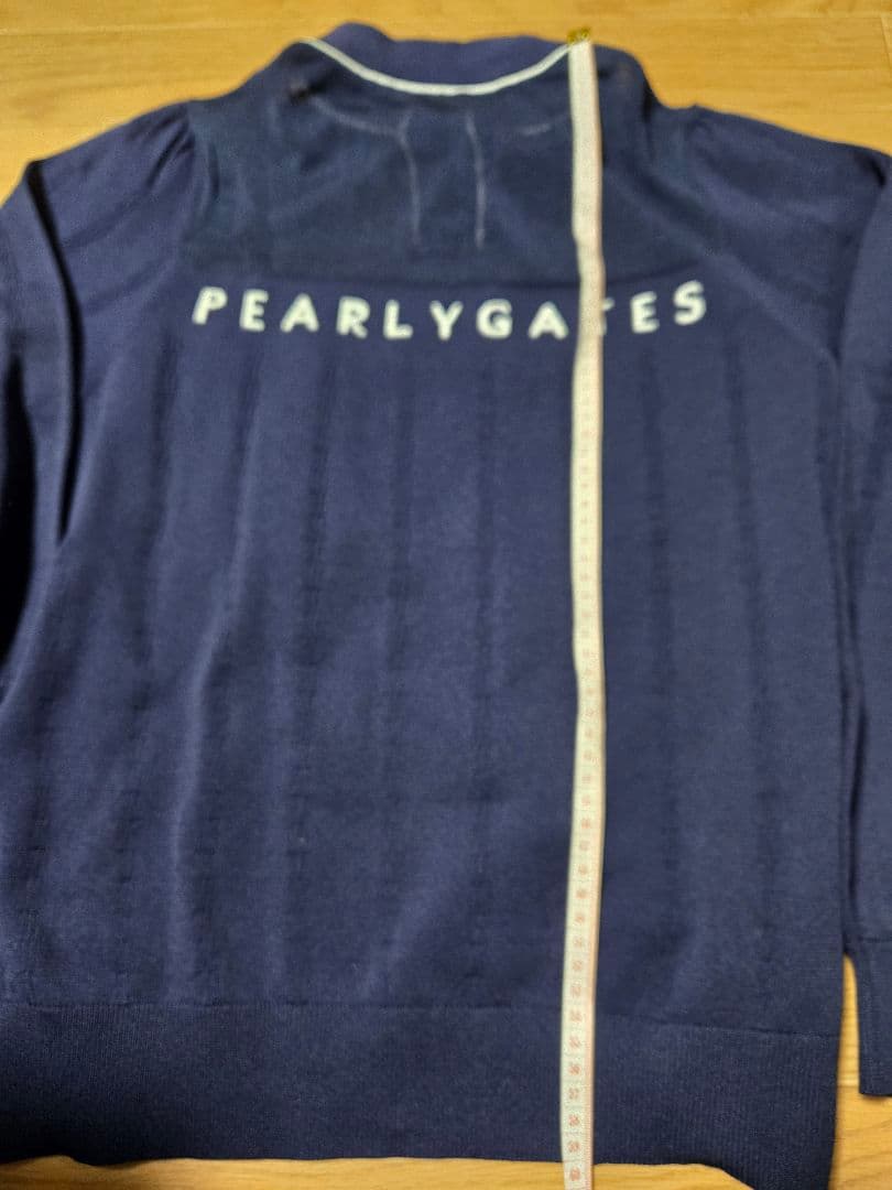 近年モデル❣️未使用❣️PEARLY GATESパーリーゲイツ薄手長袖ニット❣️