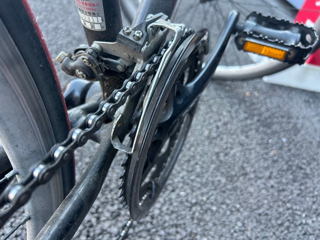 【手渡し限定】Precision クロスバイク Sports ブラック ポンプ付