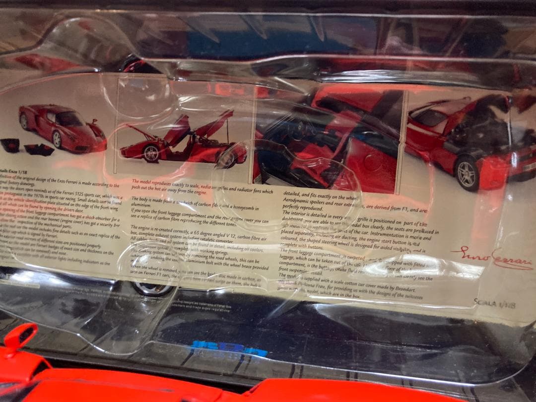 1/18 BBR エンツォフェラーリ ロッソコルサ（ミハエル・シューマッハ仕様）