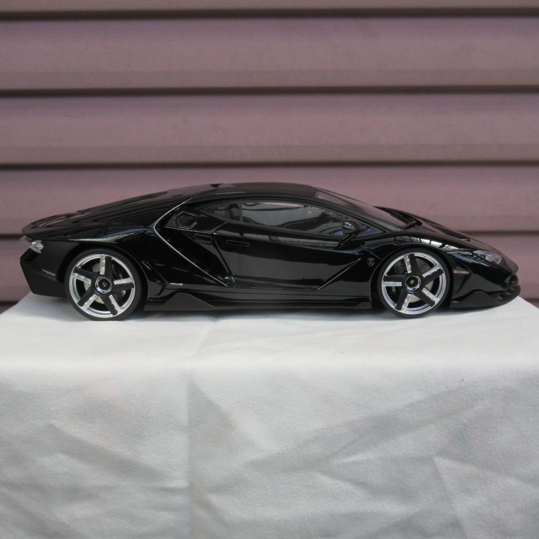 KYOSHO京商ミニカー1/18ランボルギーニチェンテナリオKSR18503BK